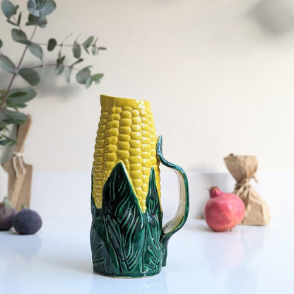 Vallauris 1960s Corn Pitcher