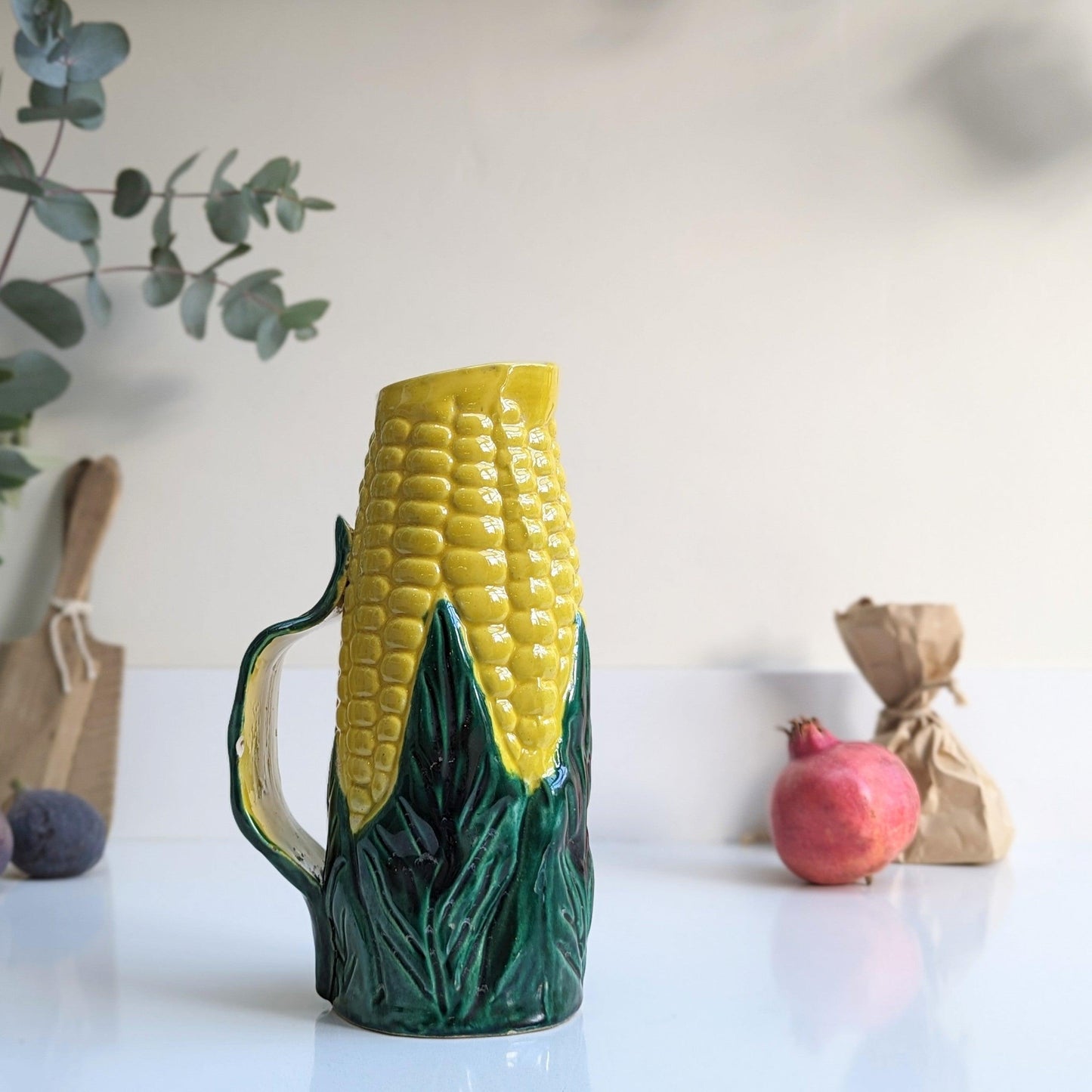 Vallauris 1960s Corn Pitcher