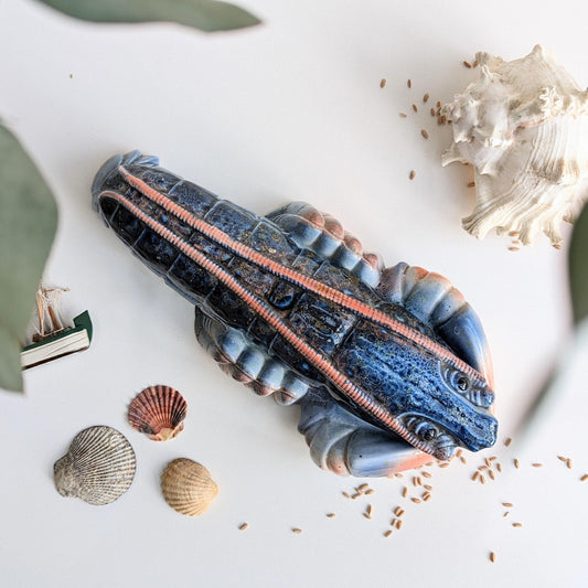 Michel Caugant Blue Lobster Tureen