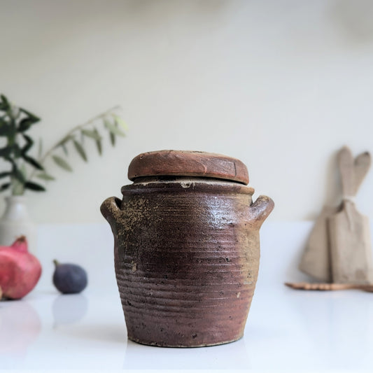 Rustic French Oil/Bread Pot