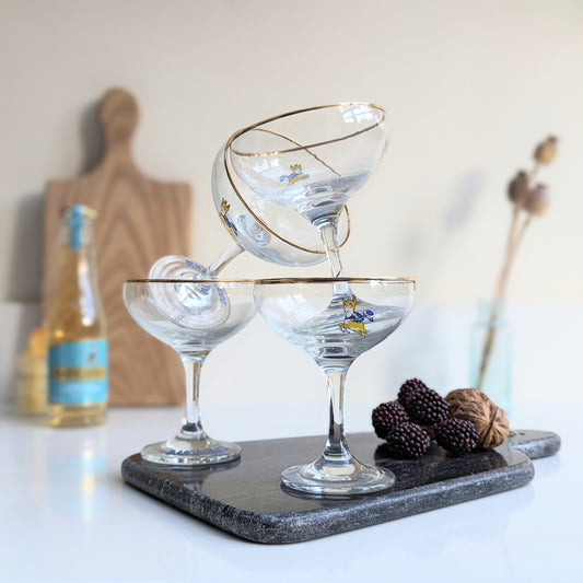 Babycham Glasses (Set of 4)