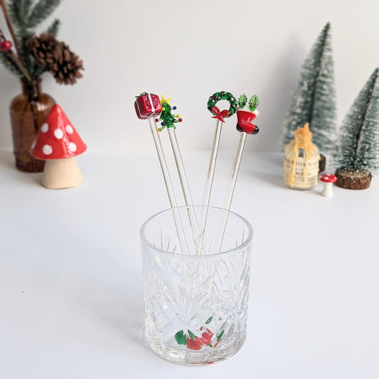 Christmas Cocktail Swizzlers