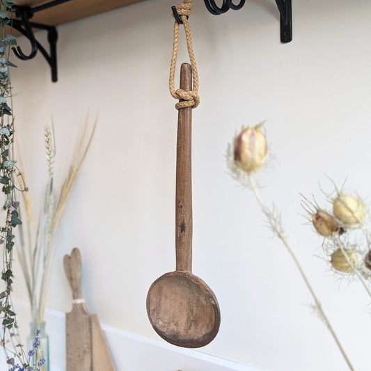 Antique Wooden Spoon