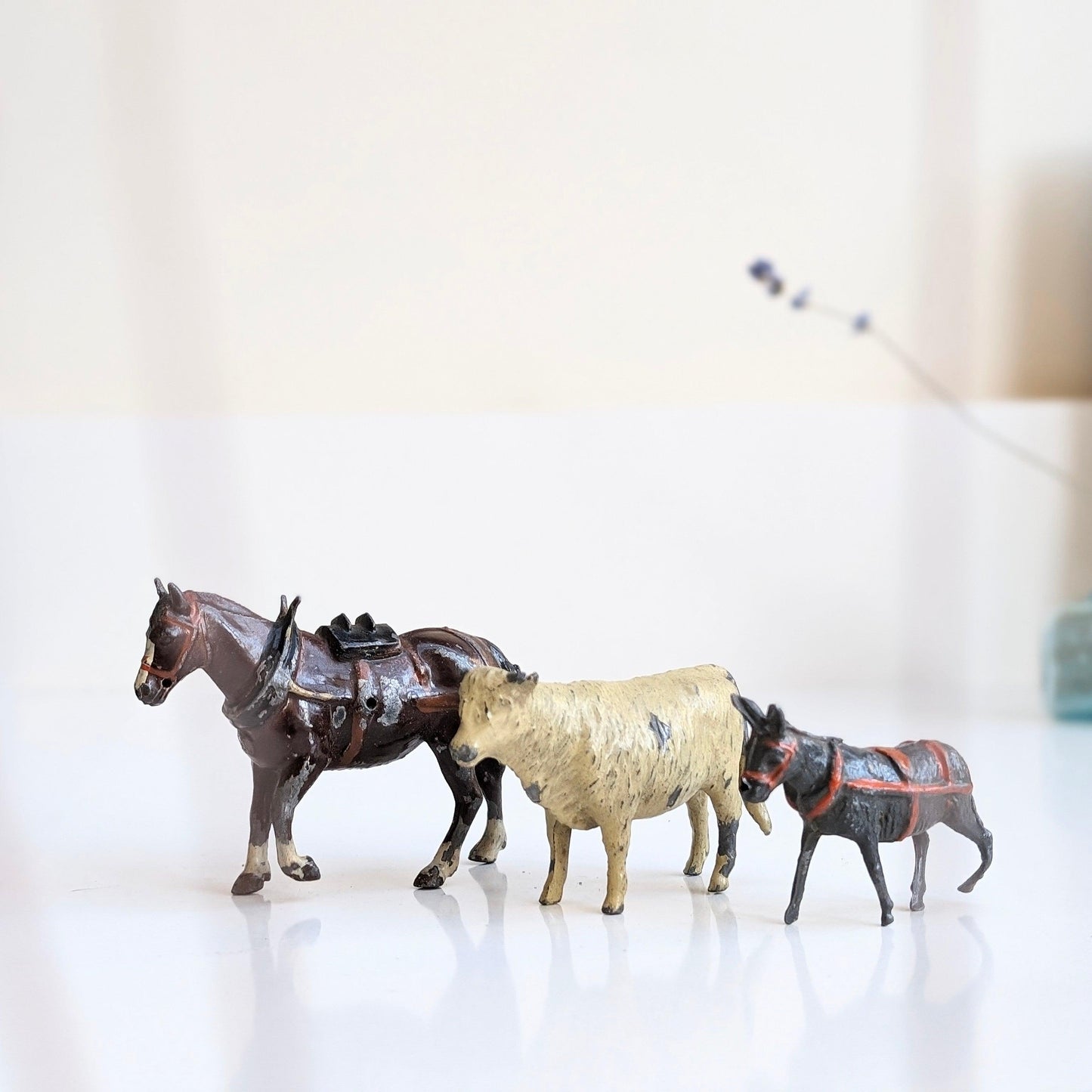 Antique Lead Animal Toys (multiple styles)