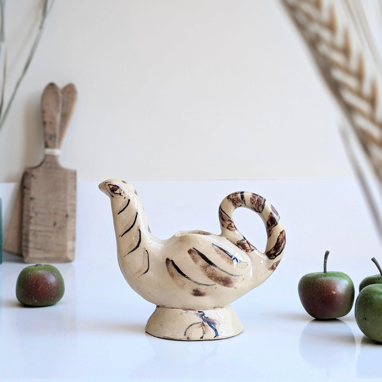 Handmade Bird Candleholder