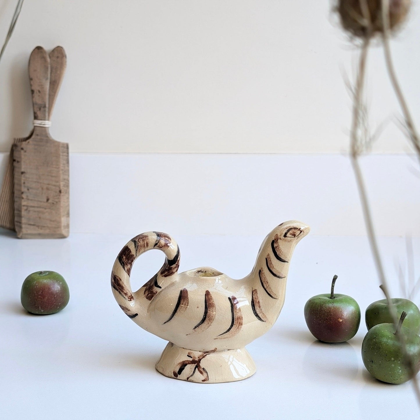 Handmade Bird Candleholder