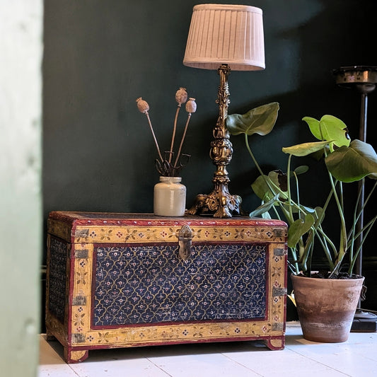 Indian Hand-painted Chest