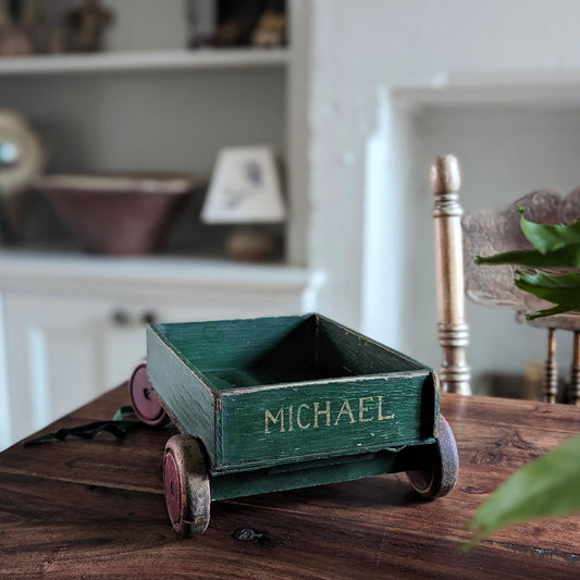 Wooden 'Michael' Pull-along Cart