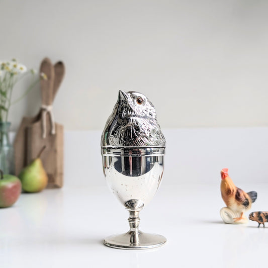 Victorian Silver Plated Egg Cup