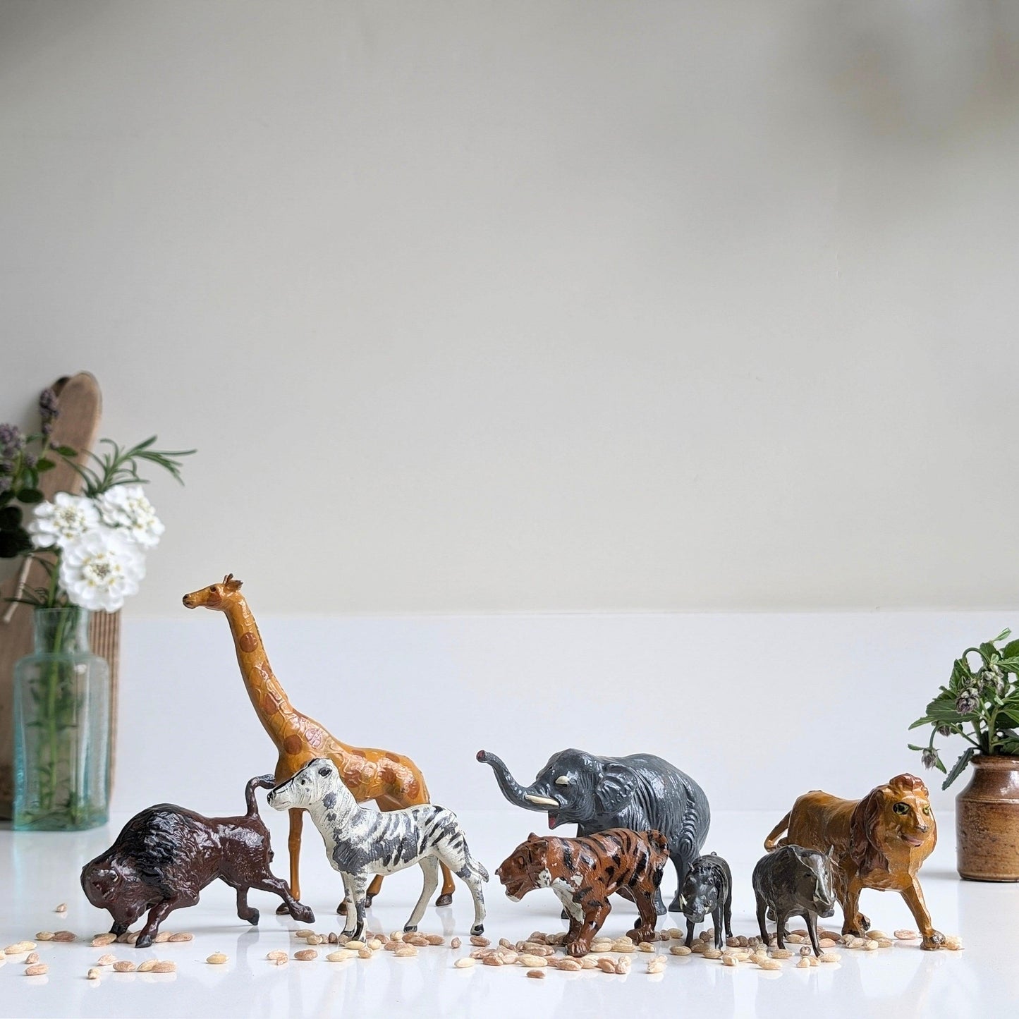 Antique Lead Animal Toys (multiple styles)