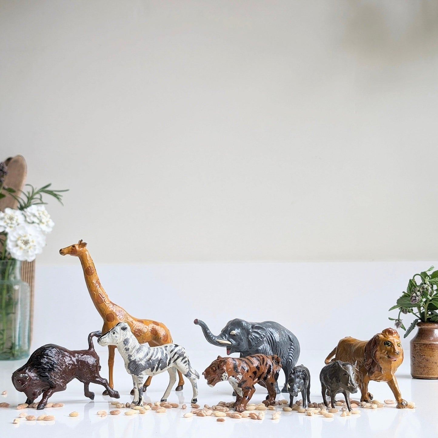 Antique Lead Animal Toys (multiple styles)