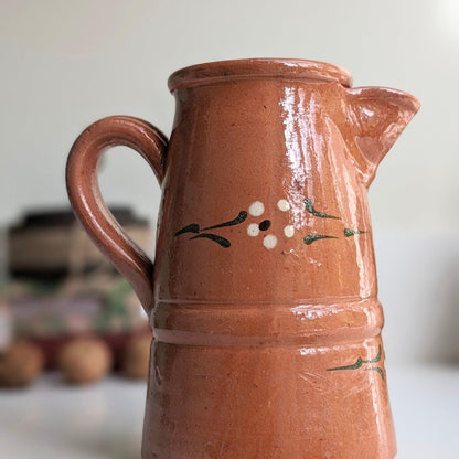 Floral Slipware Jug