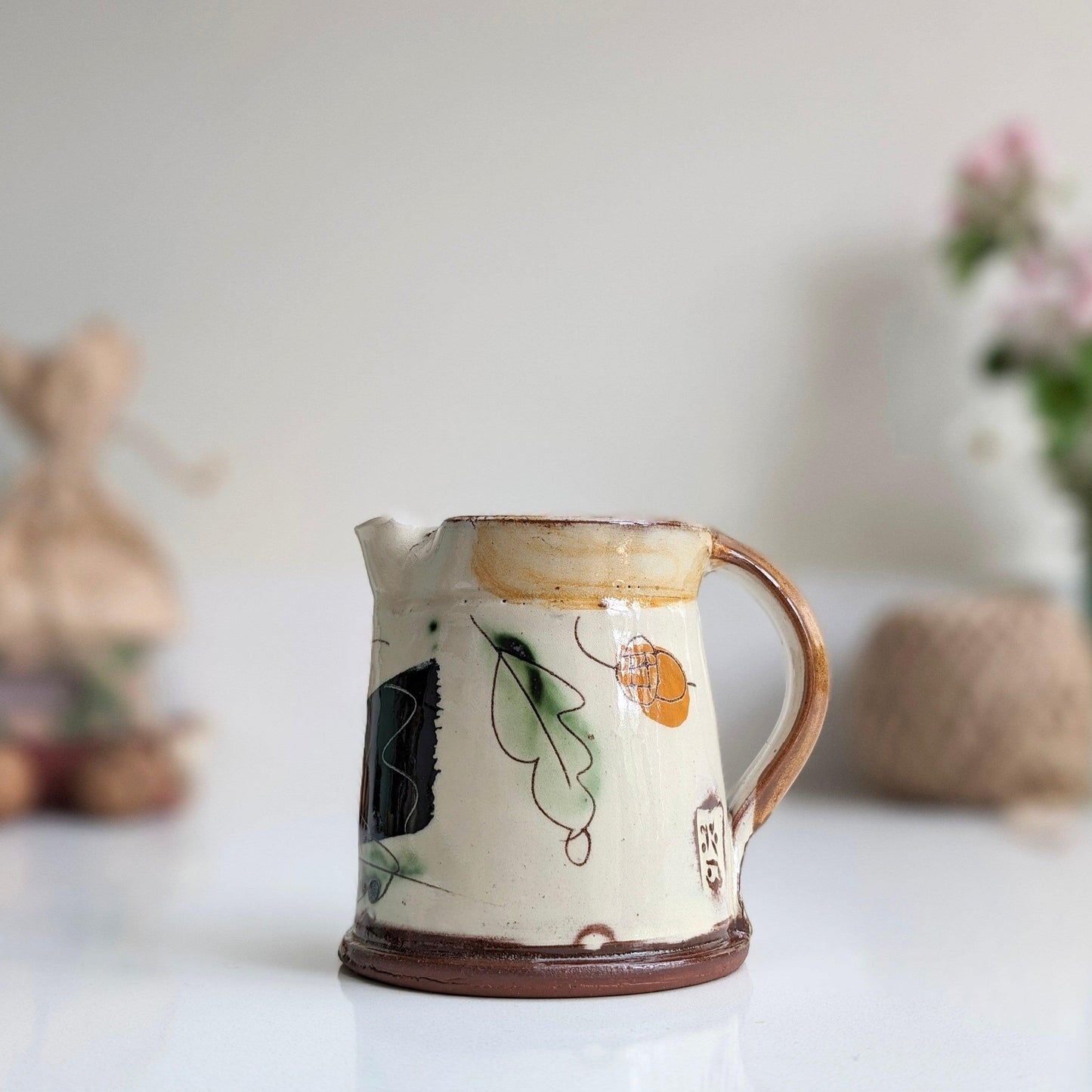 Small Blackbird Milk Jug