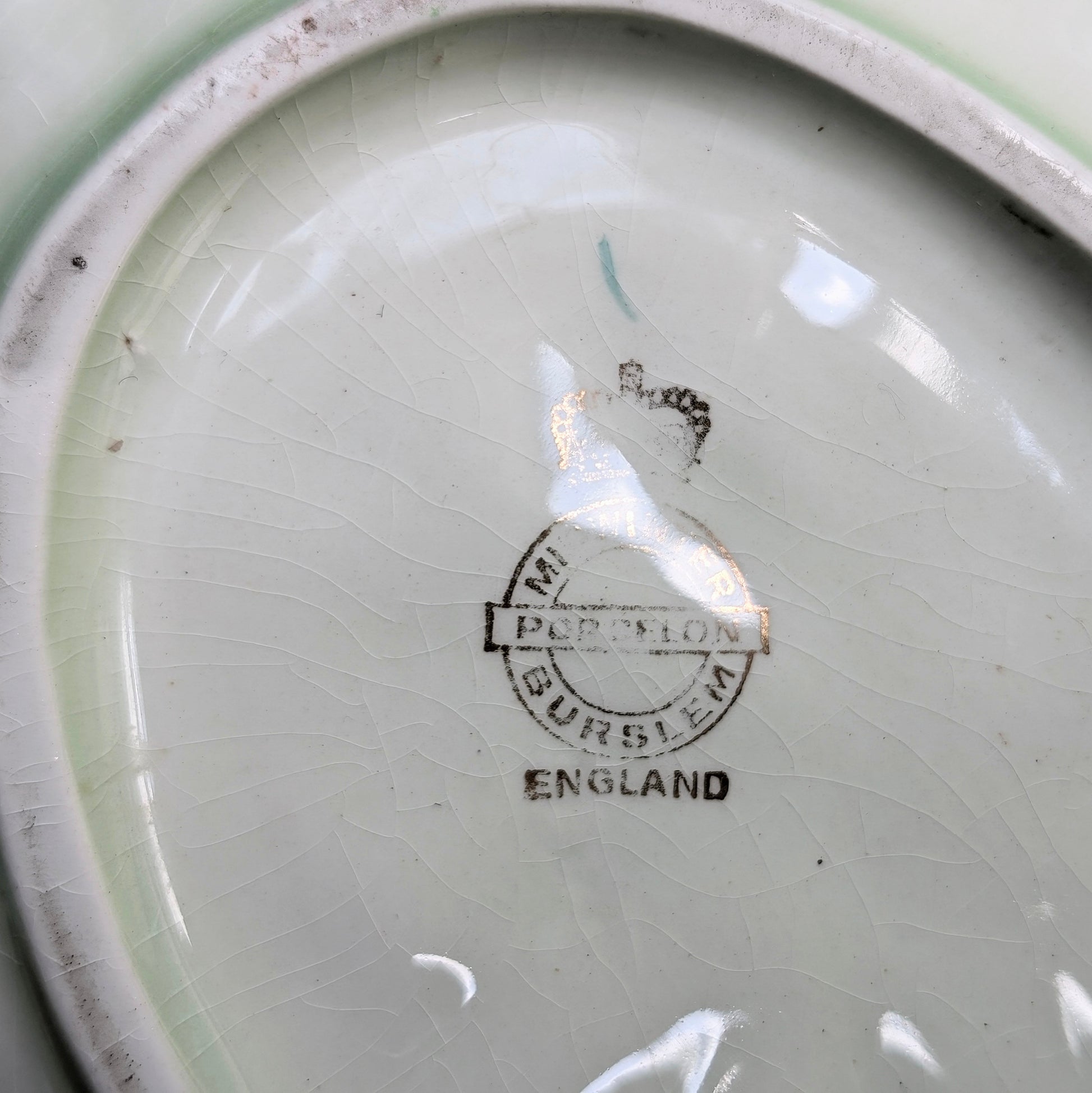 Midwinter Burslem Lettuce Leaf Serving Plate House of Brunswick