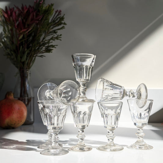 Small French Liqueur Glasses (8)