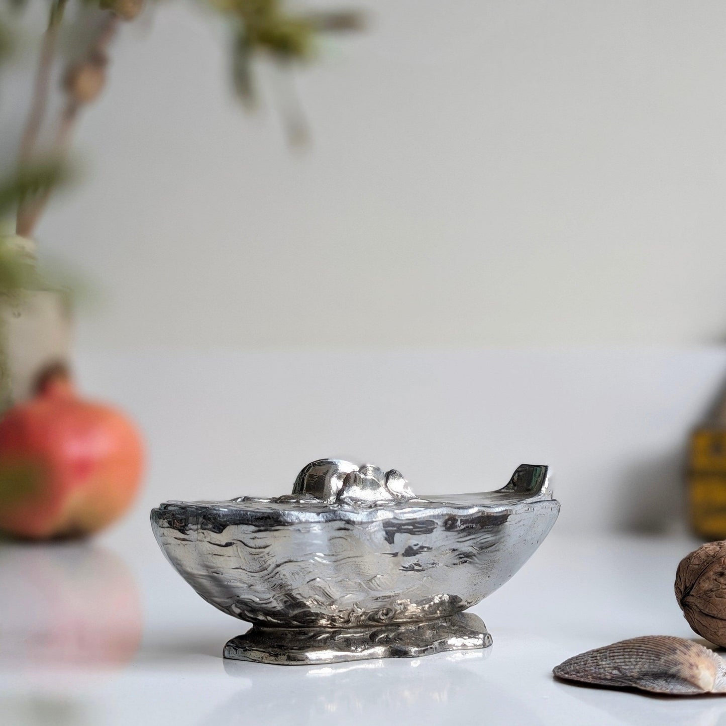 M. Gouaille Silver Plated Oyster Shell Dish