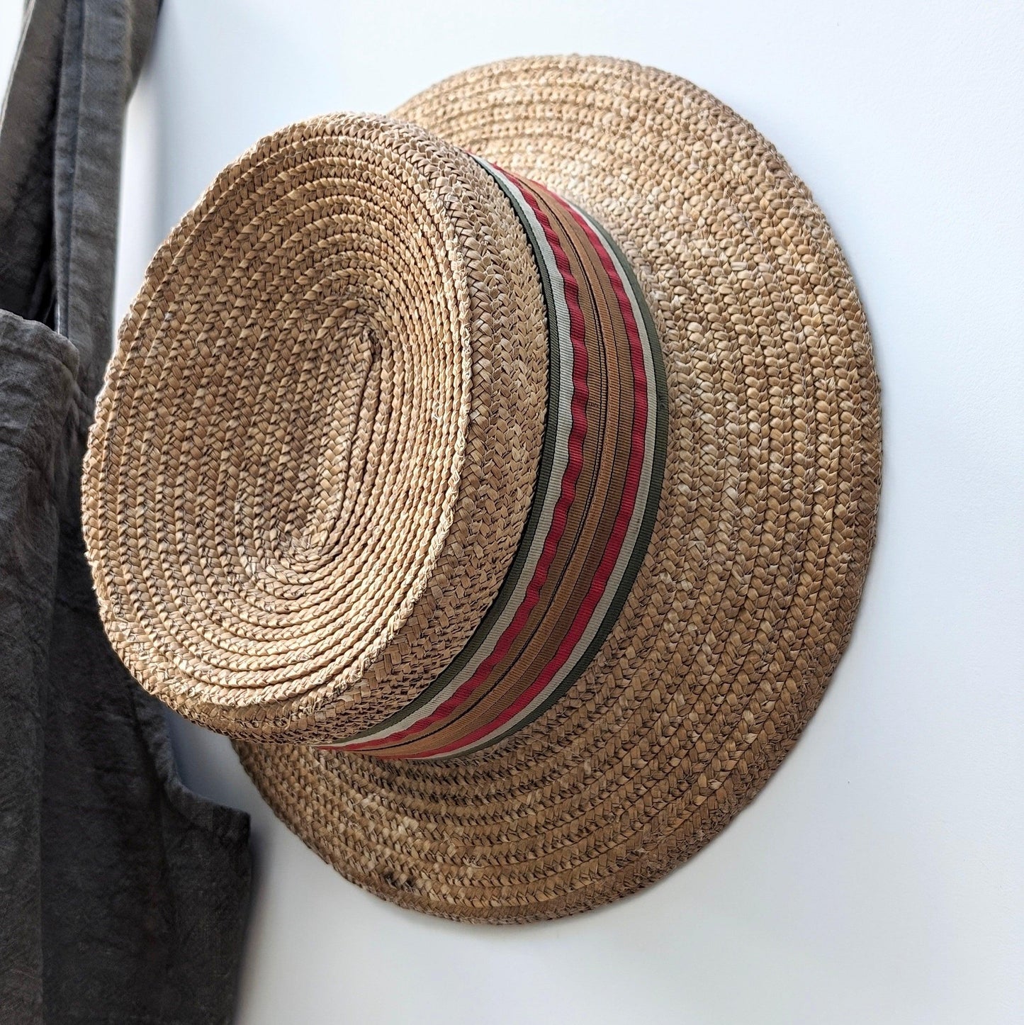 Straw Boater Hat