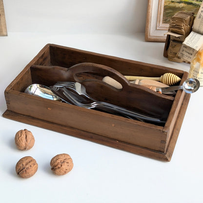 Wooden Cutlery Tray