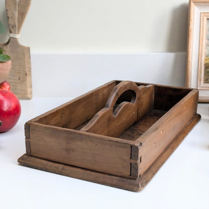 Wooden Cutlery Tray