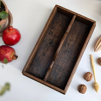 Wooden Cutlery Tray