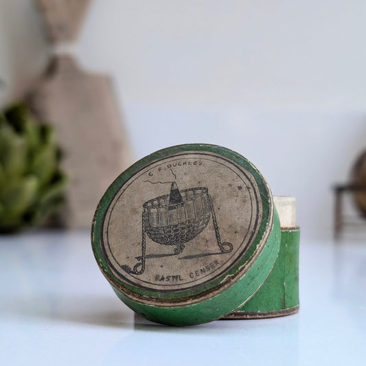 Tiny 'Pastil Censer' Incense Burner Box