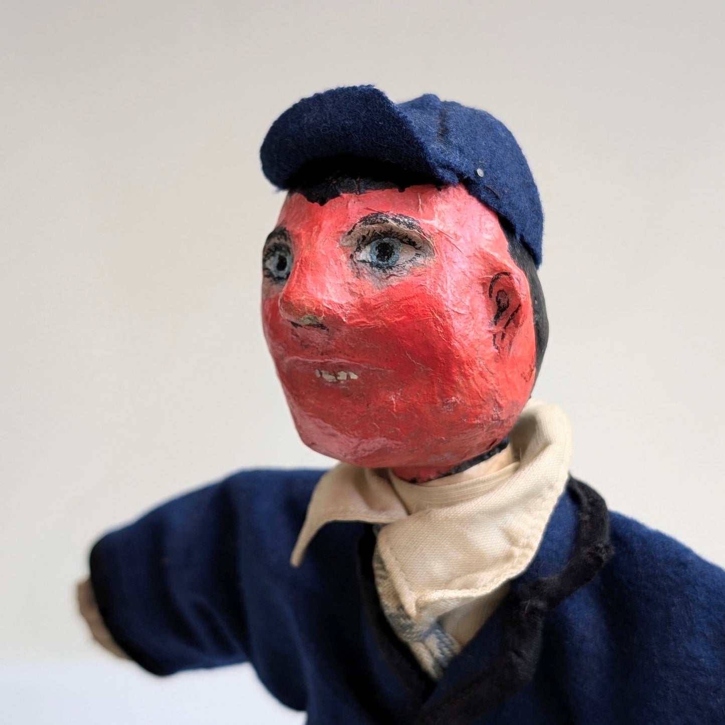 School Boy Puppet with Stand