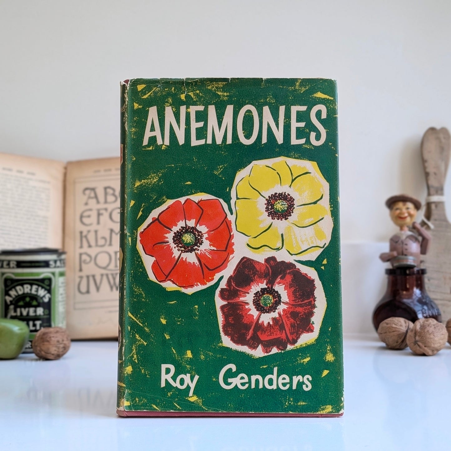 Vintage 1960s Anemones Book by Roy Genders