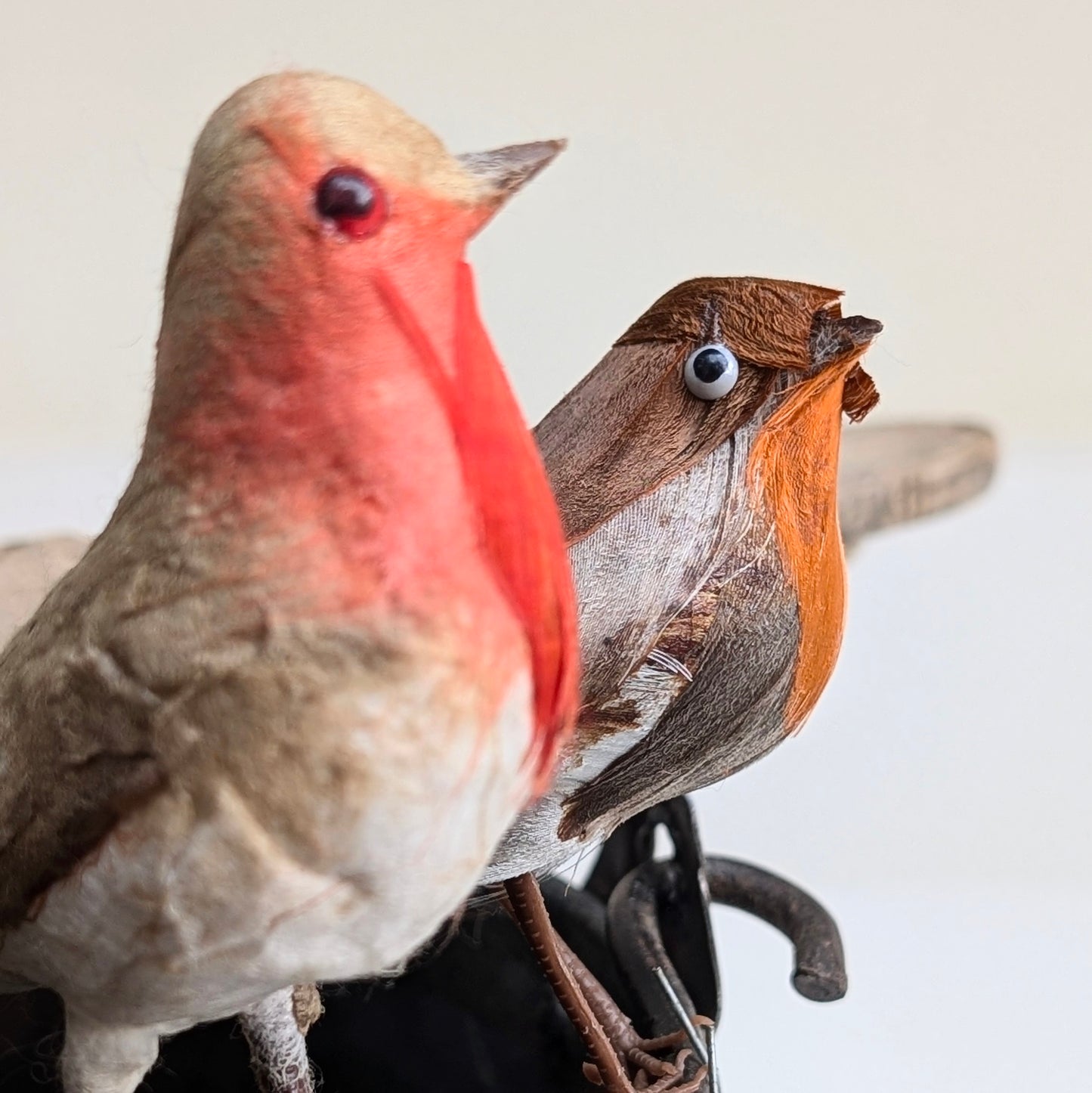 Four Robin Tree or Wreath Decorations