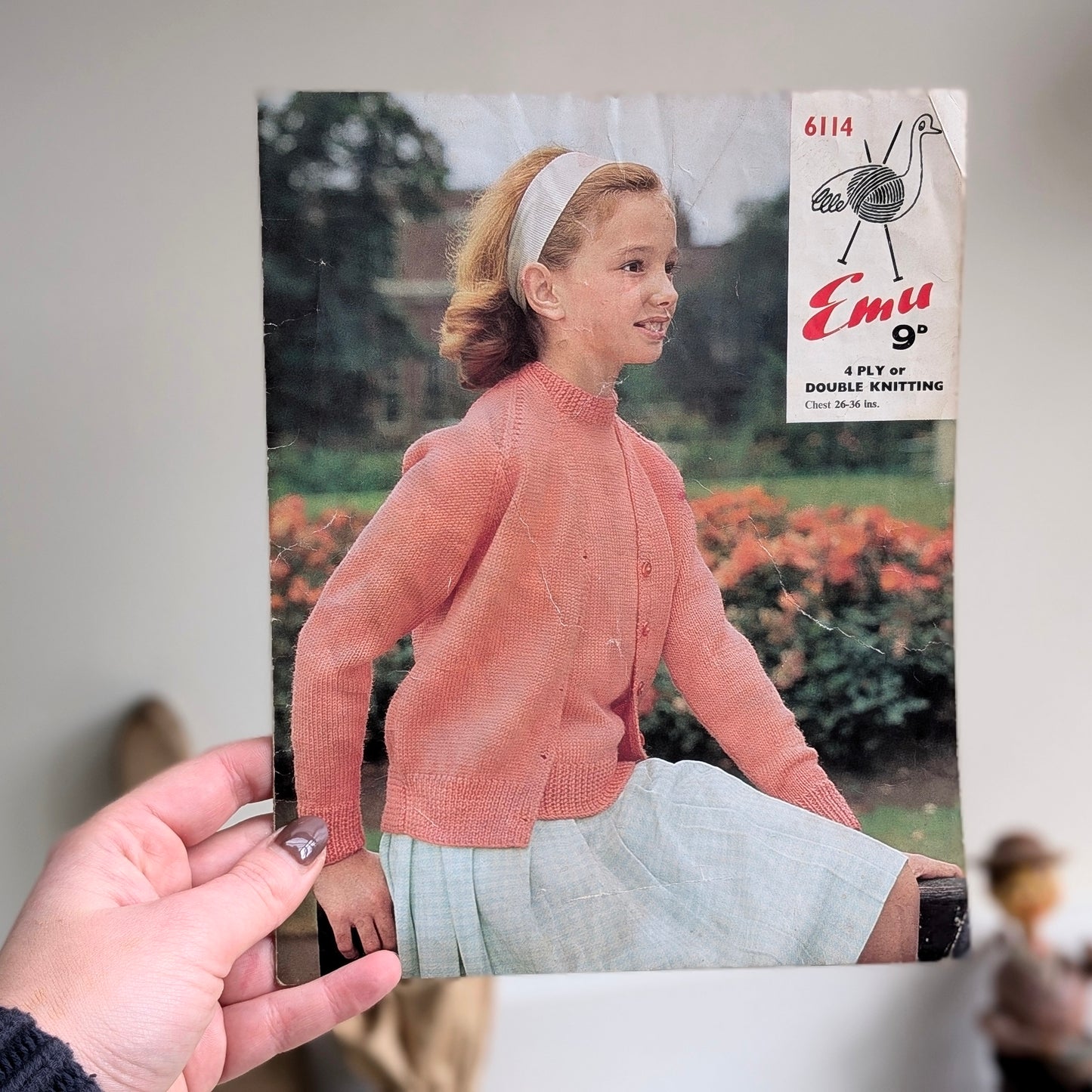 Vintage Sewing Kit Tin with Haberdashery and Sewing Magazines