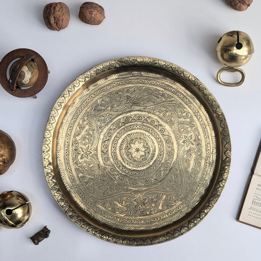 Ornate Brass Tray