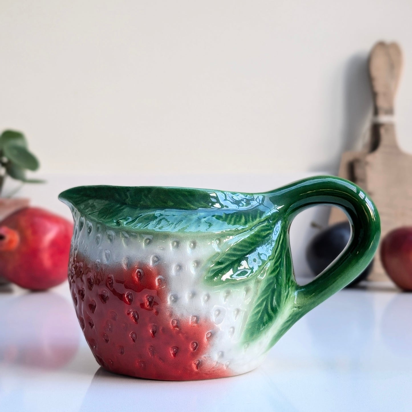 Unusual Mancer Italian Strawberry Jug