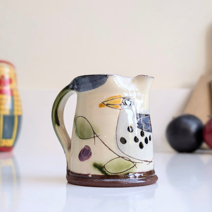 Small Kevin Warren Bird Milk Jug