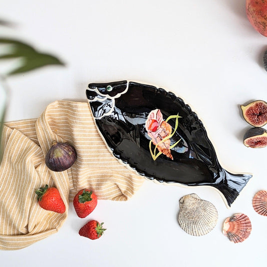 Guy Trévoux for Quimper Fish Plate