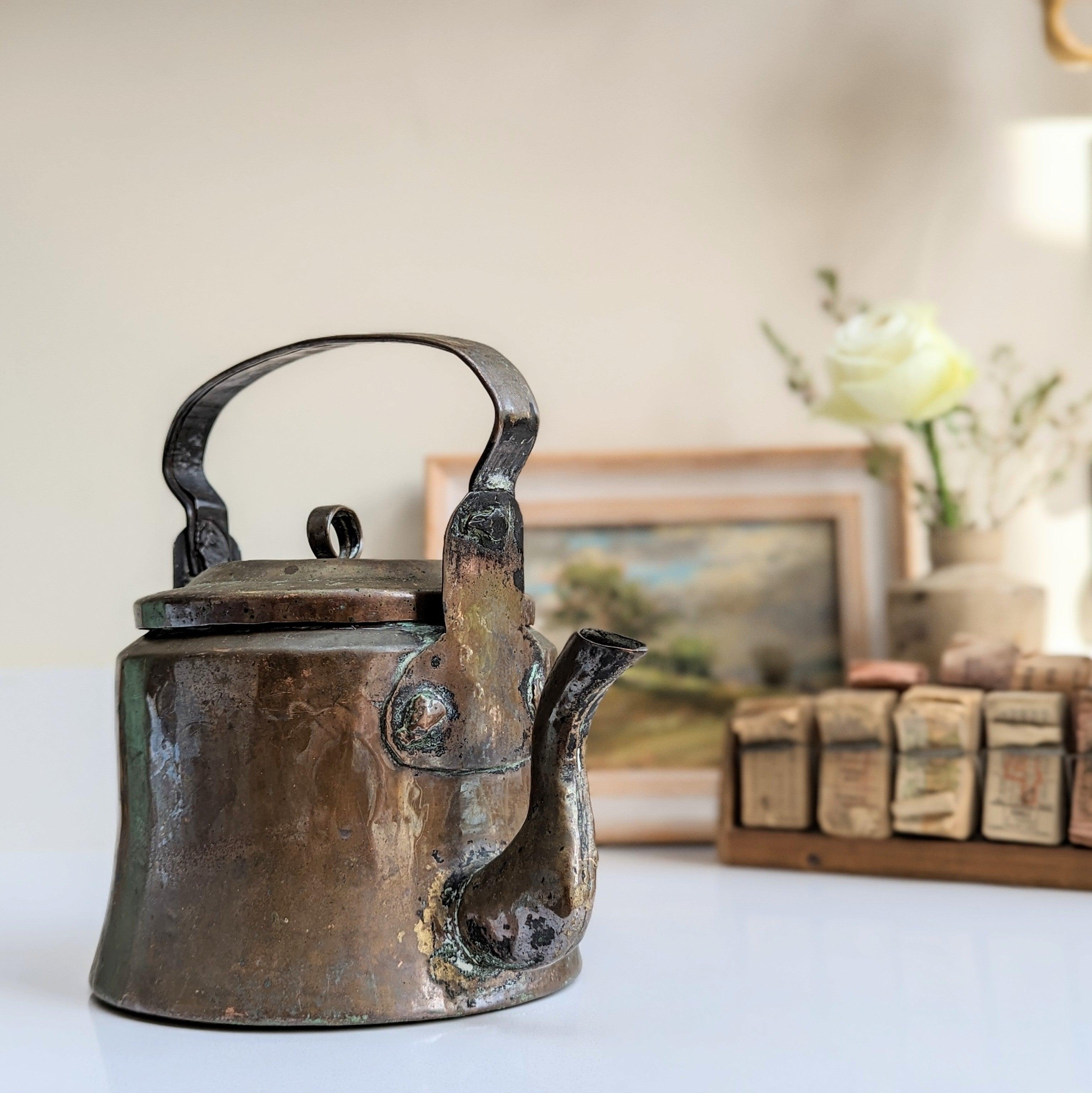 Silver and hot sale copper kettle