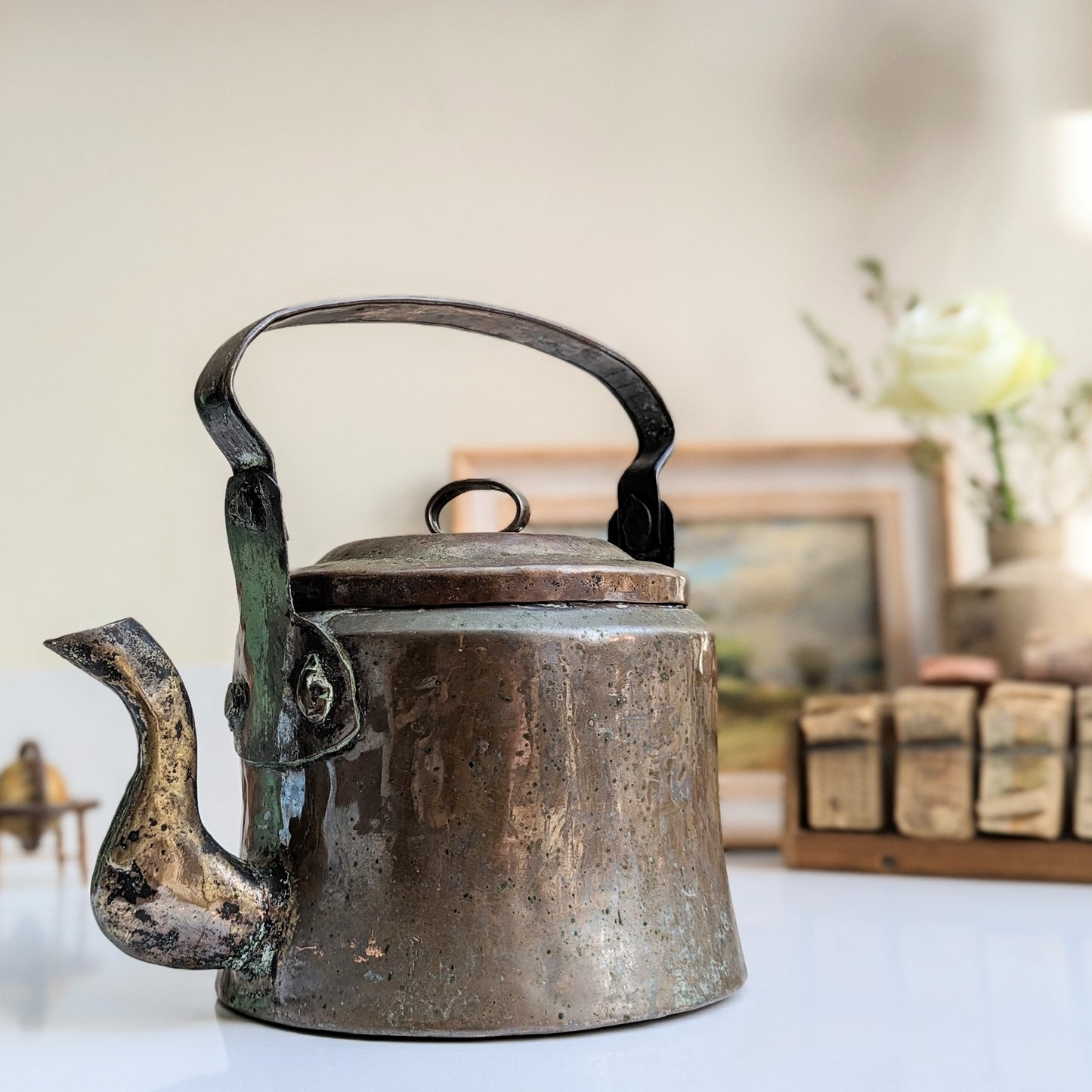 Rustic Copper Kettle