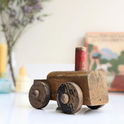 Wooden Tractor