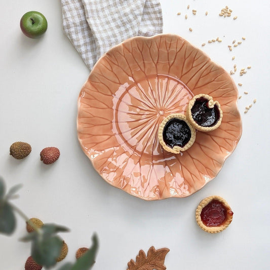 Metlox California Pottery - Lotus Pattern Plate