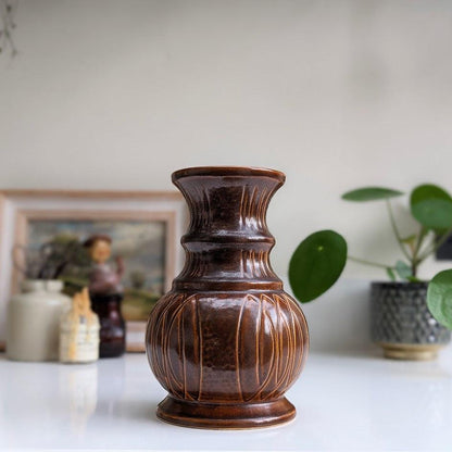 Sylvac 1970s Brown Vase