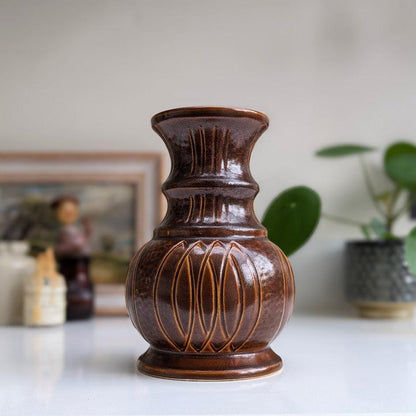 Sylvac 1970s Brown Vase