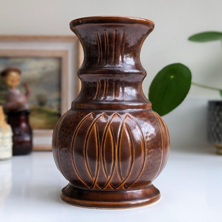 Sylvac 1970s Brown Vase