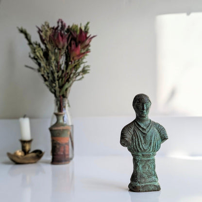 Bronze Bust of Young Man