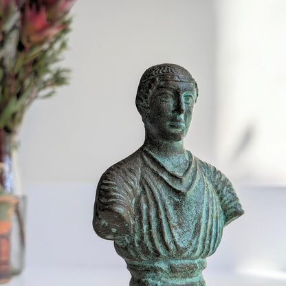 Bronze Bust of Young Man