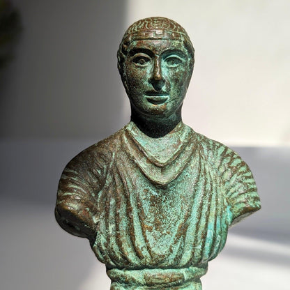 Bronze Bust of Young Man