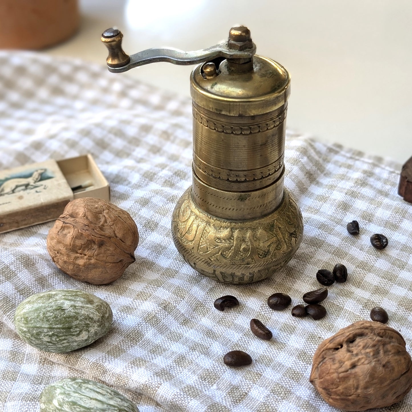 Brass  Pepper or Spice Grinder