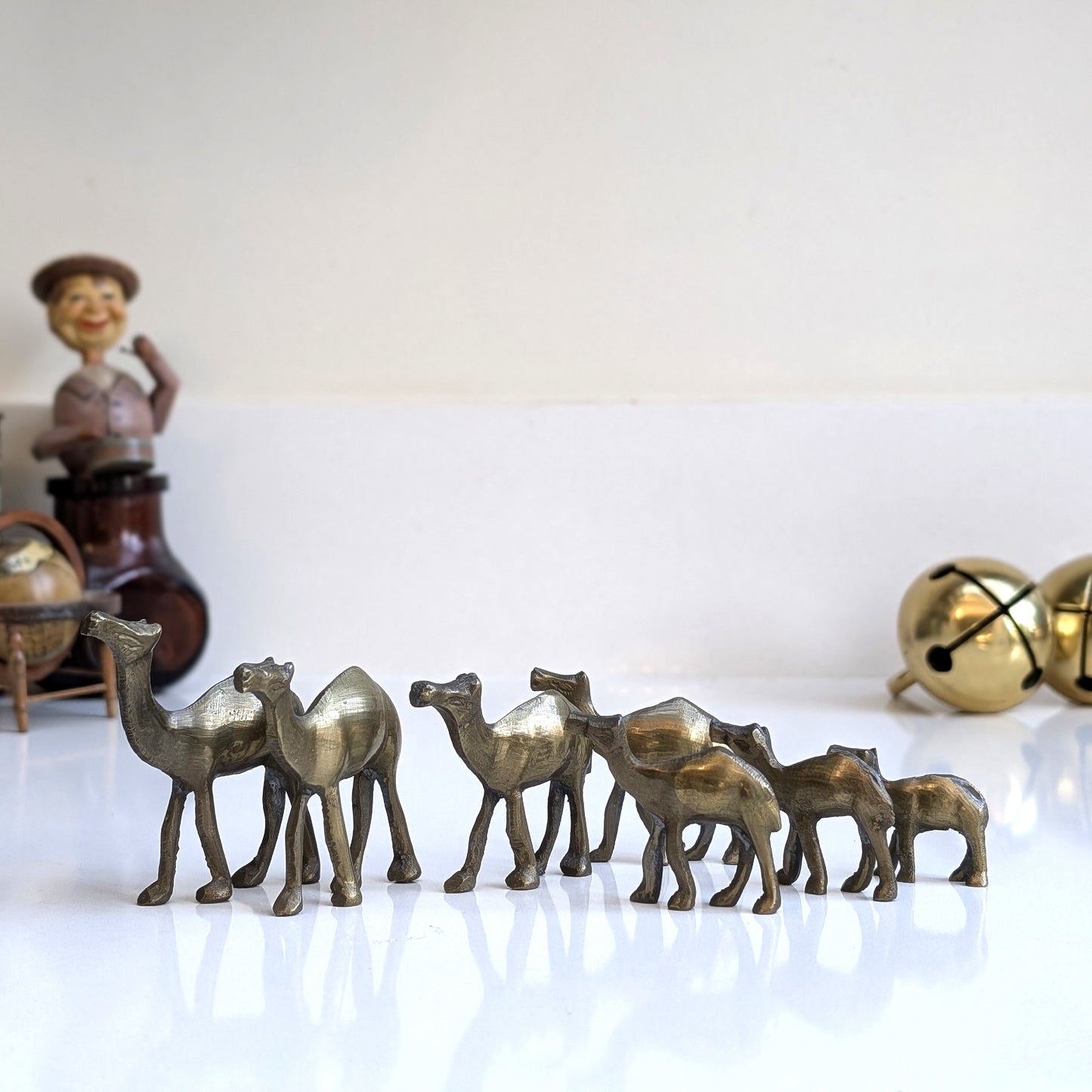 Brass Camel Set (7)