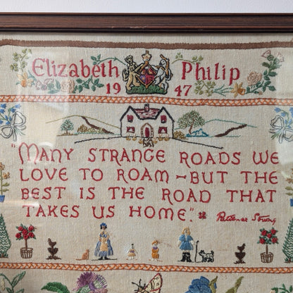 Patience Strong Embroidery Sampler