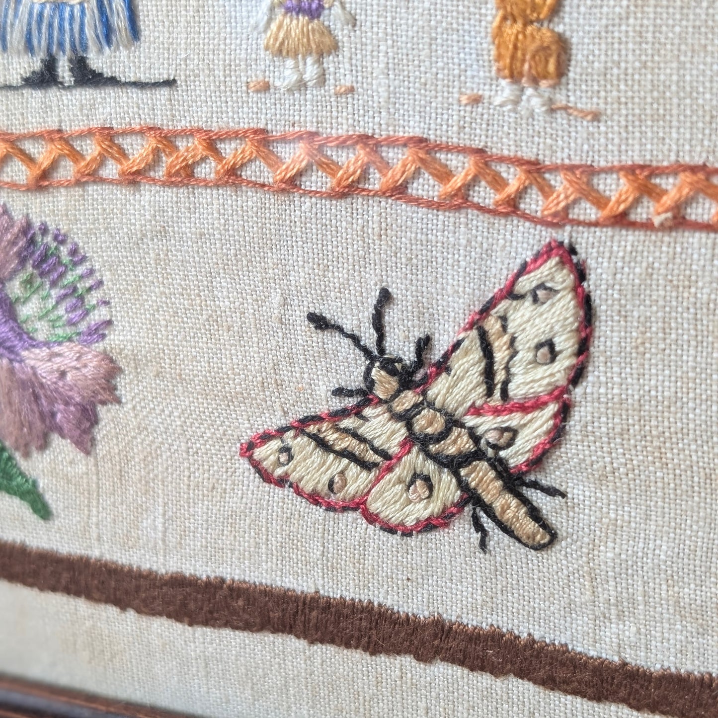 Patience Strong Embroidery Sampler