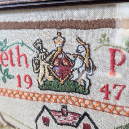 Patience Strong Embroidery Sampler