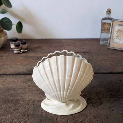 Isles of Scilly Scallop Shell Vase