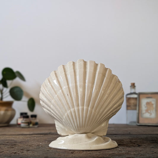 Isles of Scilly Scallop Shell Vase